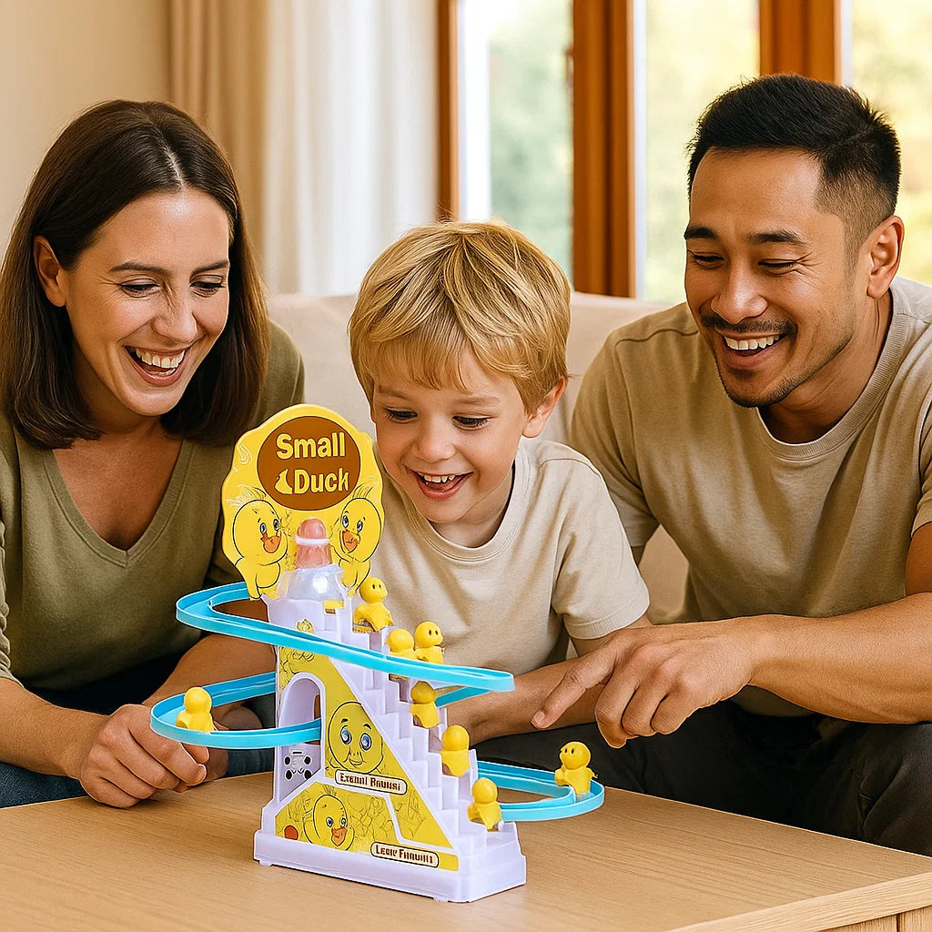 Jouet toboggan à canards