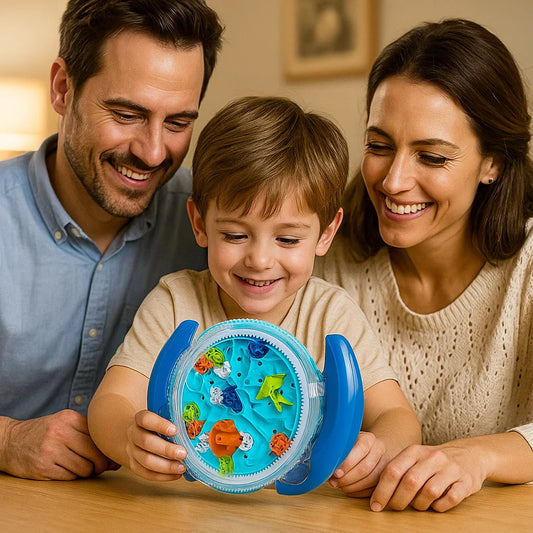 Roue labyrinthe 3D – Jeu d’adresse et d’apprentissage