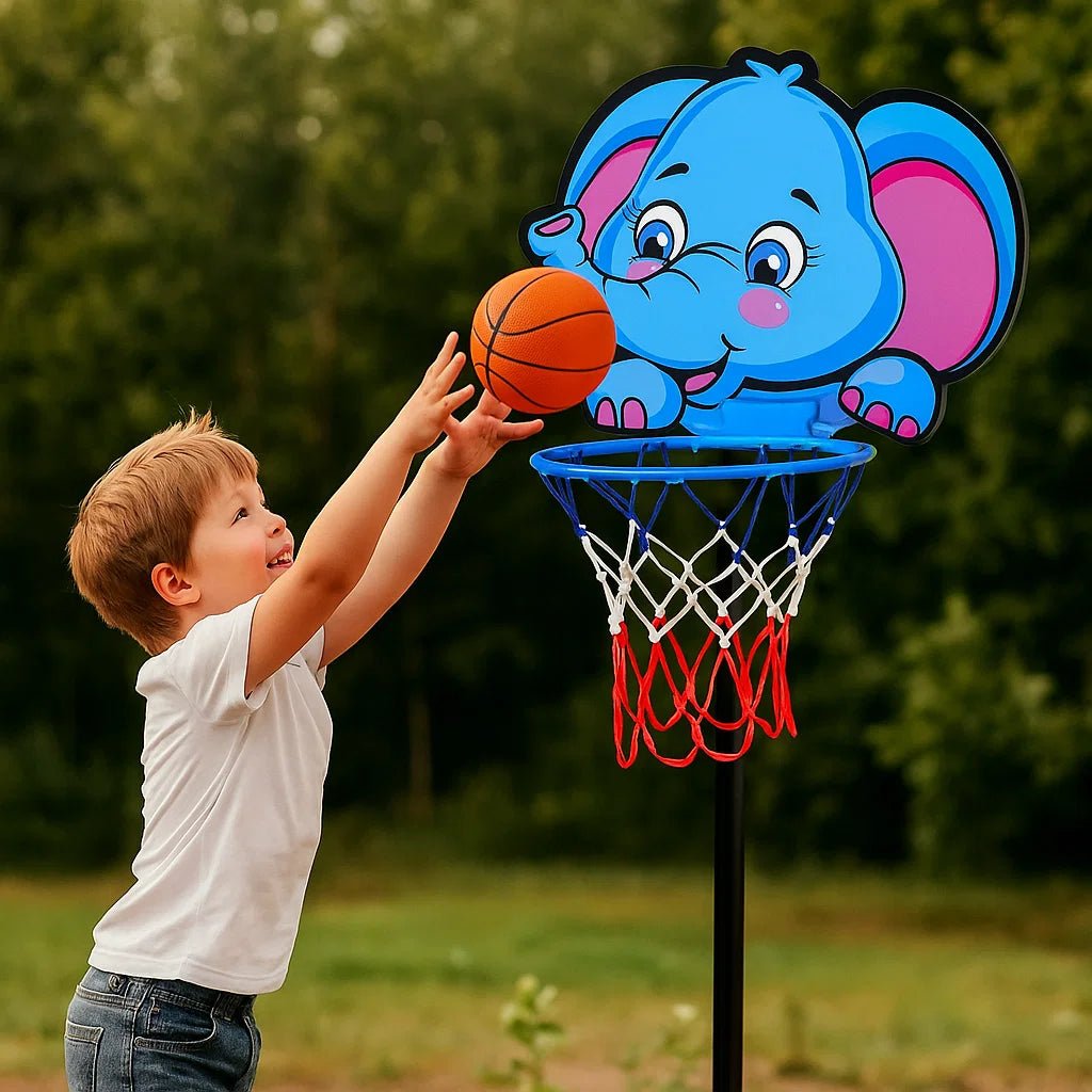 Adorable ensemble de basketball animal pour enfants