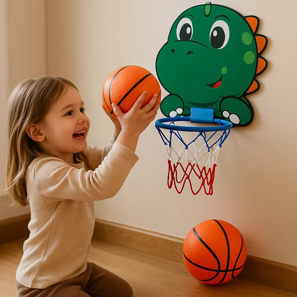 Adorable ensemble de basketball animal pour enfants
