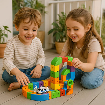 Train magique à cubes – jouet pour enfants