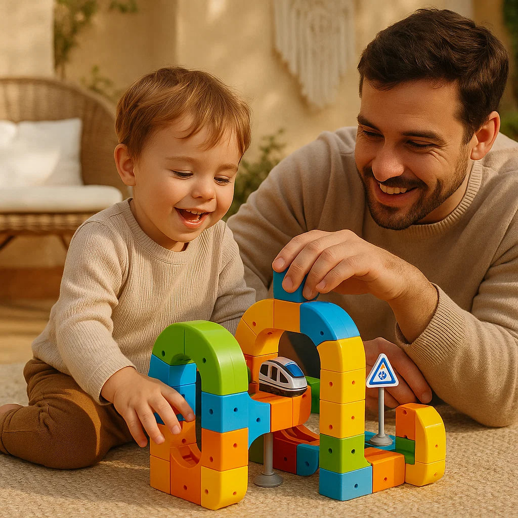 Train magique à cubes – jouet pour enfants