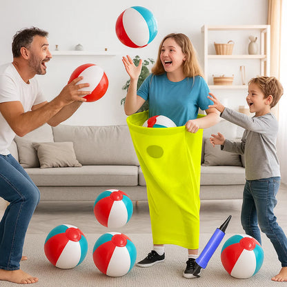 Pantalon de Clown Jeu de Catch Ball en Famille