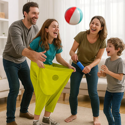 Pantalon de Clown Jeu de Catch Ball en Famille