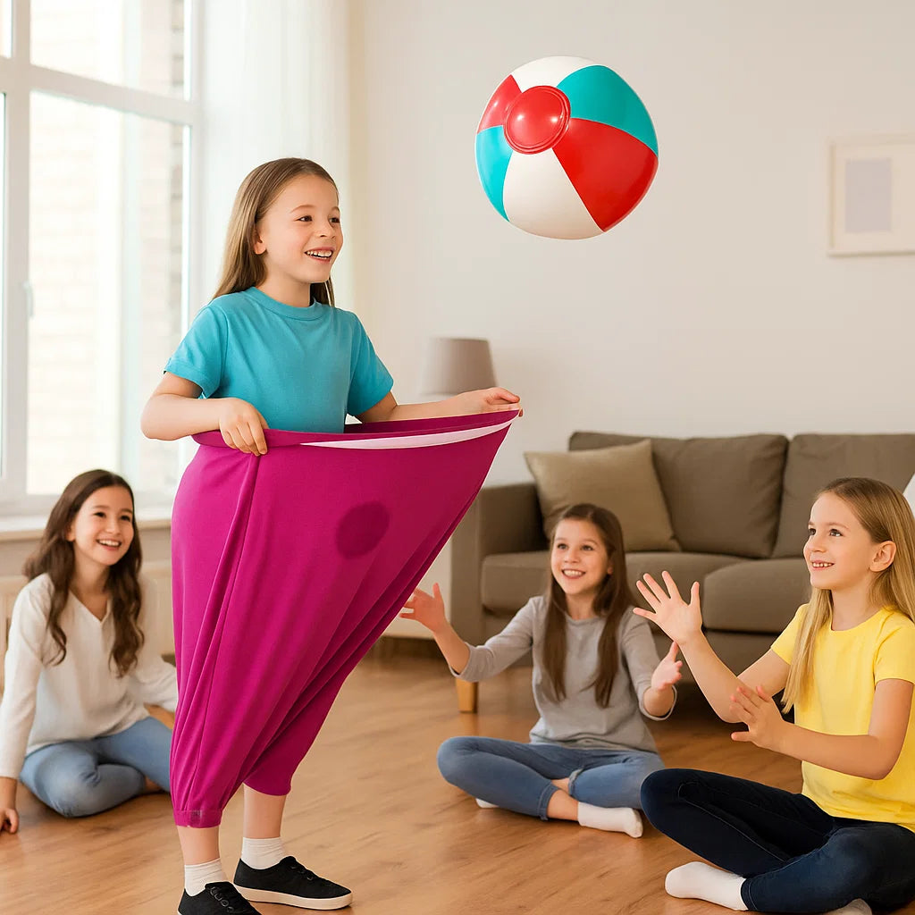 Pantalon de Clown Jeu de Catch Ball en Famille