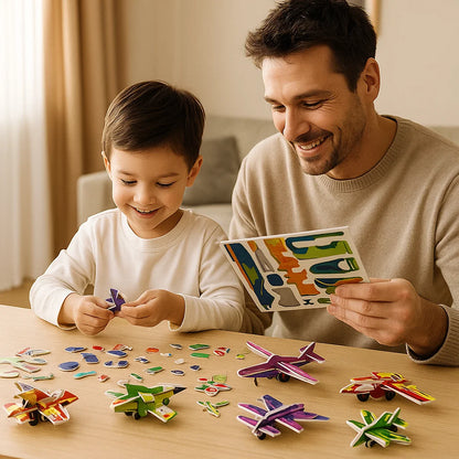 3D Cartoon Puzzle Set pour enfants