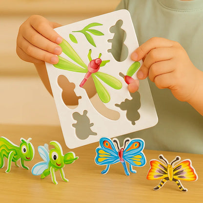 3D Cartoon Puzzle Set pour enfants