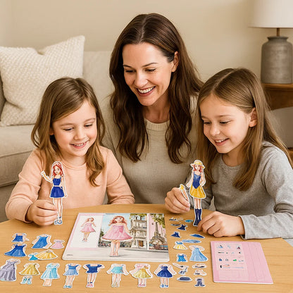 Ensemble de jeu de mode magnétique pour enfants