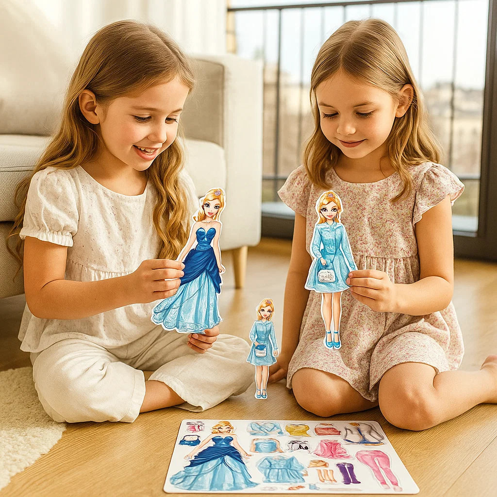 Ensemble de jeu de mode magnétique pour enfants