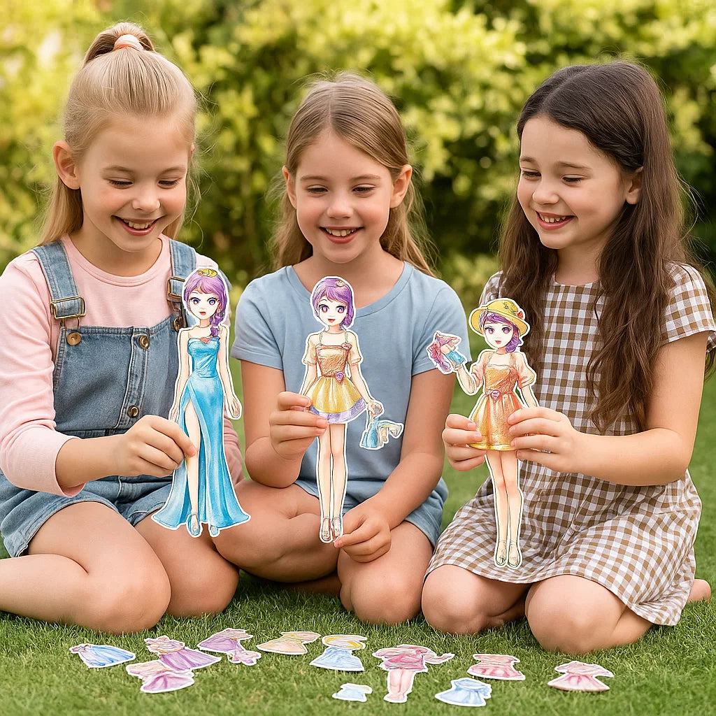 Ensemble de jeu de mode magnétique pour enfants