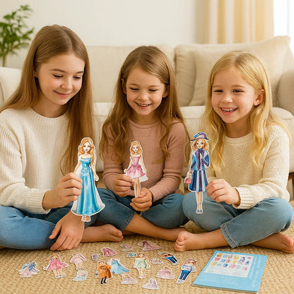 Ensemble de jeu de mode magnétique pour enfants