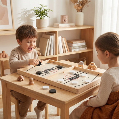 Jeu d’échecs à catapulte en bois