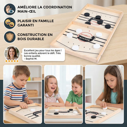 Jeu d’échecs à catapulte en bois