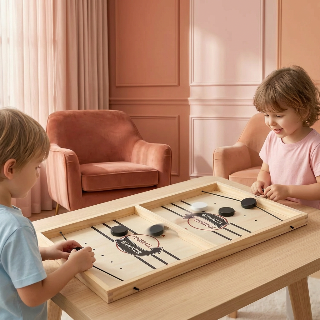 Jeu d’échecs à catapulte en bois